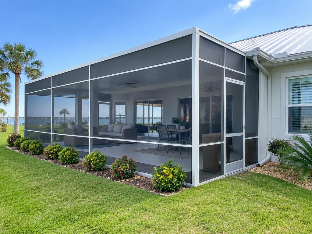 Patio Enclosure Screen Repair & Replacement in Wando SC